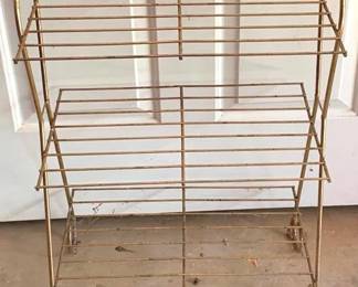 17 - Metal Wire Shelf - 24" x 19" x 12"