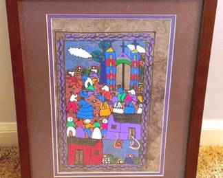 201 - Framed Print - 15" x 12"