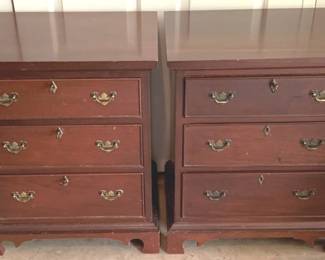 66 - 2 Craftique Night Stands - 28" x 21" x 15"