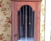 437 - Grandfather Clock - 84" x 18" x 12" You are buying a used as-is item. We do not guarantee all components are present, and if it is not expressly stated, it is untested.