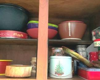 284 - Cabinet Lot of Assorted Items