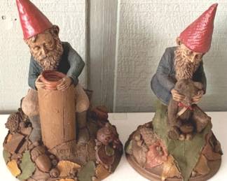 90 - Tom Clark "Potter" & "Guess Who?" Gnome Figures 9" tall