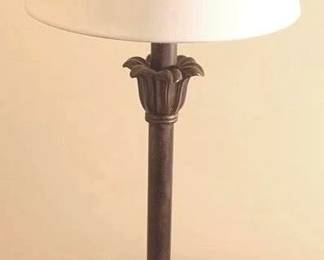 156 - Lamp - 27" Tall You are buying a used as-is electric/electronic item. We do not guarantee all components are present, and if it is not expressly stated, it is untested.