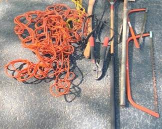 8 - Lot of Yard Tools & More You are buying a used as-is electric/electronic item. We do not guarantee all components are present, and if it is not expressly stated, it is untested.
