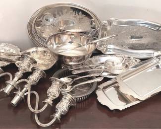 431 - Lot of Silver Plated Items