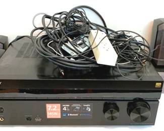 551 - Sony AV Receiver STR-DH750 with Speakers You are buying a used as-is electric/electronic item. We do not guarantee all components are present, and if it is not expressly stated, it is untested.