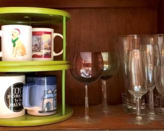 289 - Shelf Cabinet Lot of Items