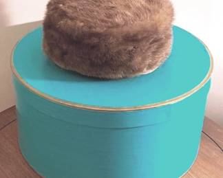 160 - New York Cecile Original Fur Hat w/ hat box