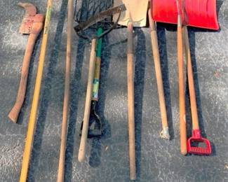 4 - Lot of Yard Tools