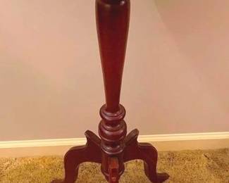 222 - Marble Top Plant Stand - 35" x 14"