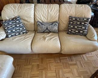Leather sofa