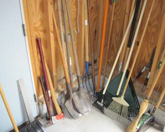 Shovels/Rakes/ Etc...