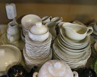 Pfaltzgraff Remembrance Serving for 12 + extras