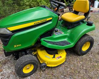 John Deere x310 riding mower