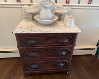Victorian marble top