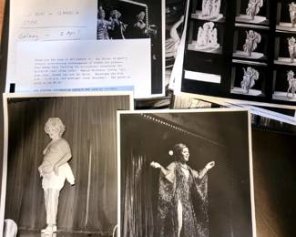 Vintage 8x10 photos of Las Vegas beginning drag shows!