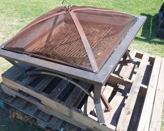 old fire pit