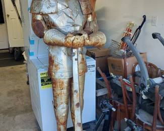 antique tin man