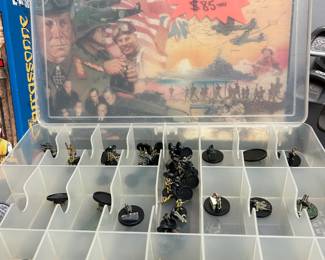 Axis & Allies board game plus Painted mini figures