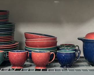 Denby lot of dishes