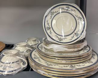 Sealed Gorham 4pcs setting of china