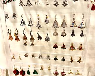 Christmas earrings