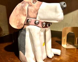 Pottery dog