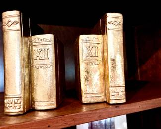 Assorted book ends