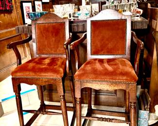 Pair of handsome bar stools