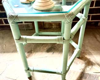 Rattan tables