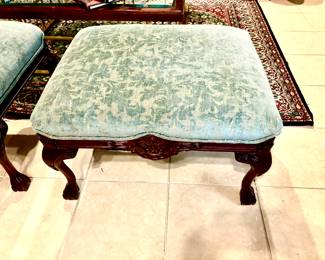 Piar of matching footstools
