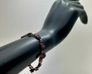 Jewelry: Orly Zeelon Pink Flower Bracelet