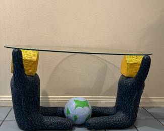 Post Modern/Contemporary Painted Plaster Table