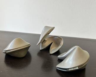 Asian Decor: Fortune Cookie Trinket Holders