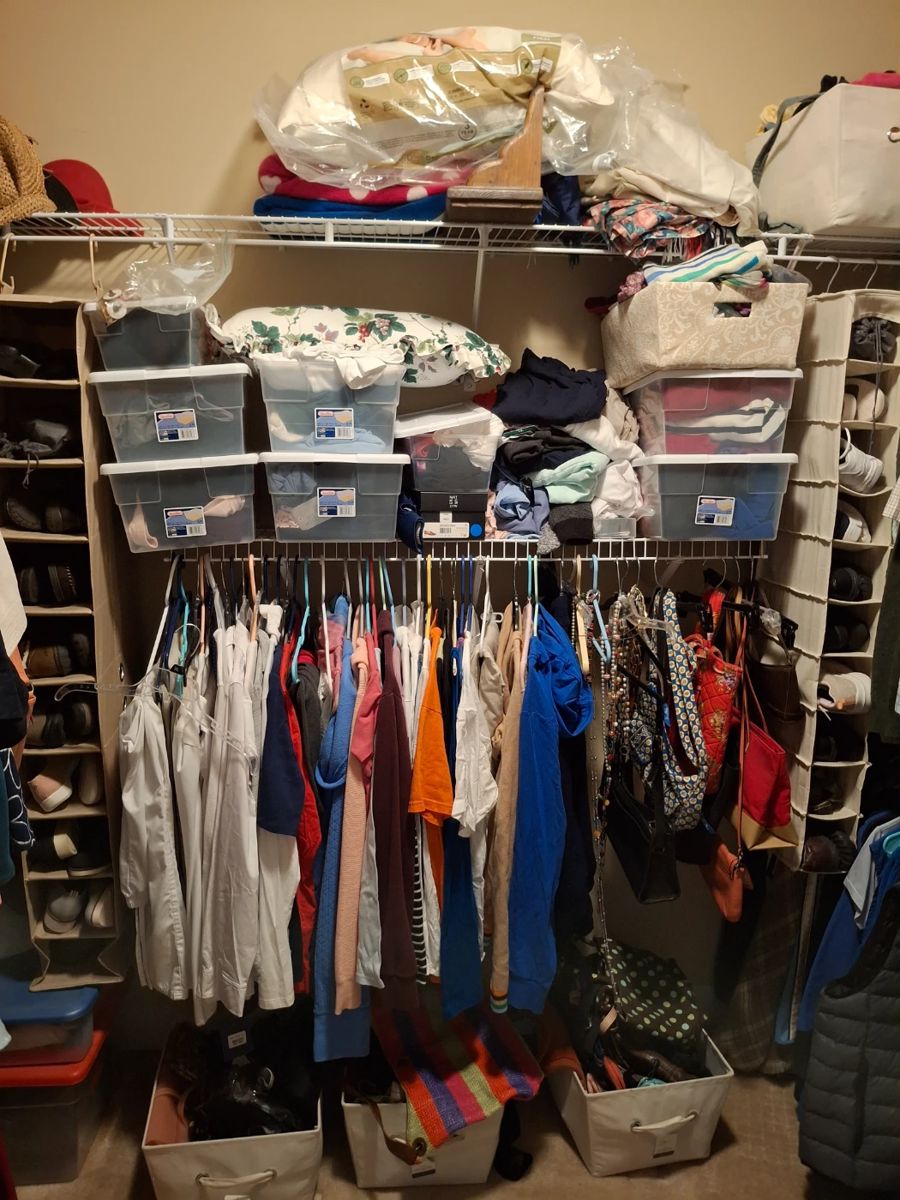 For closets filled with clothes and then some!