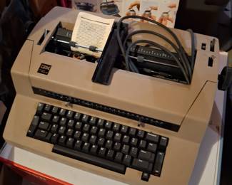 Vintage IBM electric typewriter