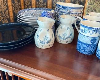 Spanish pottery creamers 