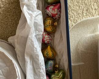 Handpainted Christmas Ornaments 