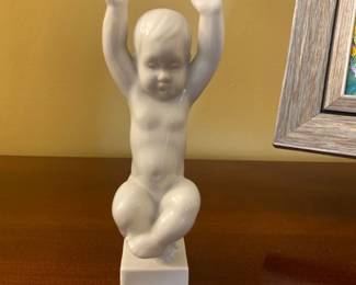 This Big! White Child Figurine - Denmark 