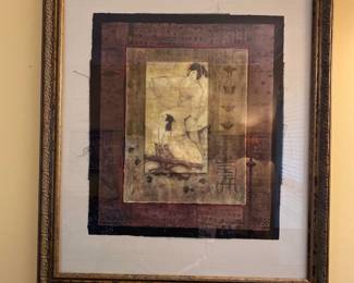 Vintage John Cheng Geisha Hand Signed