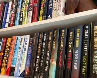 Michael Connelly book series - Lee Child Books - Harlan Coben books 