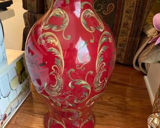 Rosenthal  Fuchsia Sterling Silver Porcelin Vase 