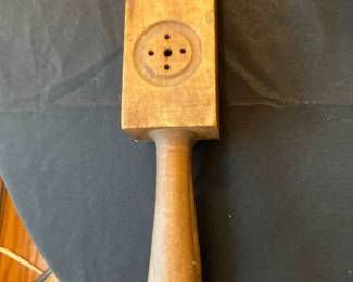 antique wooden lemon squeezer 