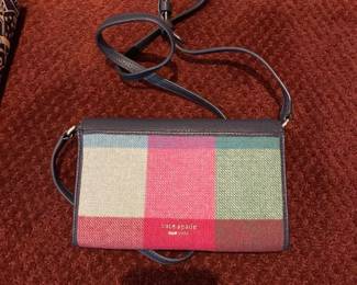 Kate Spade New York Marti Leather Flap Wallet Crossbody Bag 