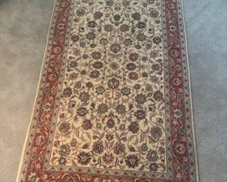 Hand-Knotted Wool Persian Rug (37"W x 63"L)