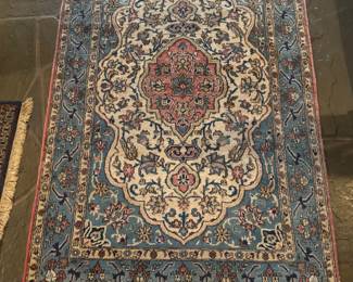 Hand-Knotted Persian Wool Rug (63"L x 42"W)