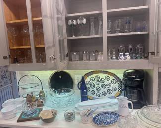 Large Collection of Kitchen China & Accessories