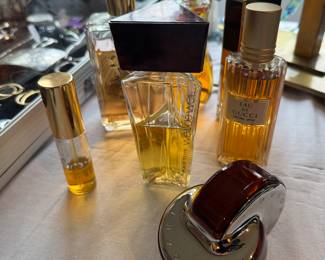 Collection of Vintage Designer Perfume