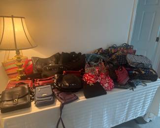 Large Collection of Women's Handbags
