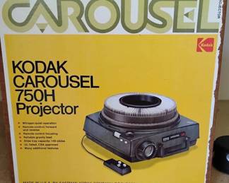 LF172VKodak Carousel Projector plus Keystone movie camera
